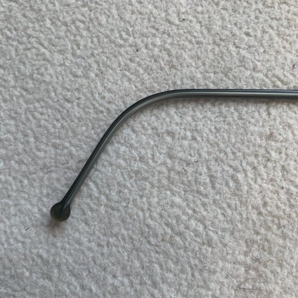 Vintage la Eyeworks Eyeglasses Frames GOBY 262 Brown Blue Rectangular Italy - Picture 5 of 10